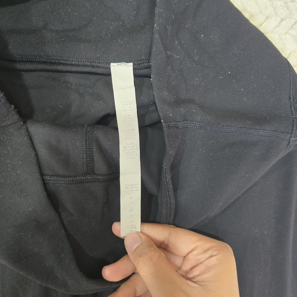 Lululemon Pants Womens Size 10 Black Align High Rise Mini Flared Yoga Stretchy - Picture 2 of 11